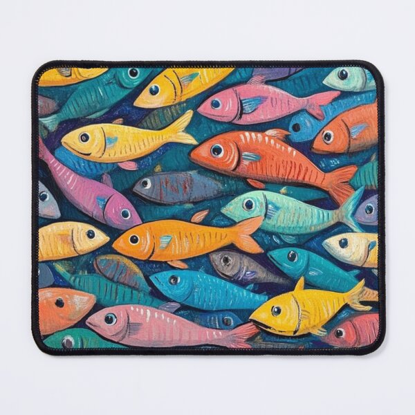 Item preview, Dance of the Rainbow Fishes designed and sold by iamdesigns14.