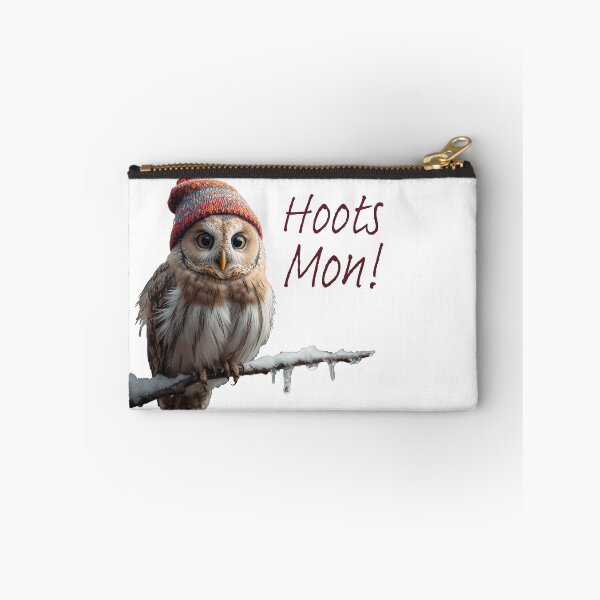 Item preview, Scottish Hoots Mon Owl T-Shirt | Scotland Winter Humor Gift designed and sold by Loom on the Loch.