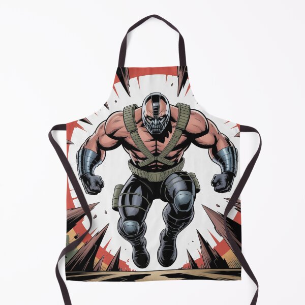 Item preview, Bane's Explosive Onslaught: Venom-Fueled Leap of Destruction - DC Comics Fan Art designed and sold by Midnight Veil Designs.