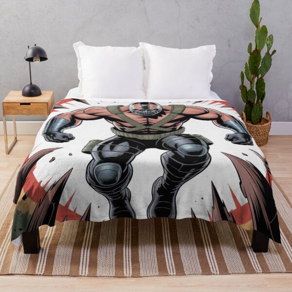 Item preview, Bane's Explosive Onslaught: Venom-Fueled Leap of Destruction - DC Comics Fan Art designed and sold by Midnight Veil Designs.