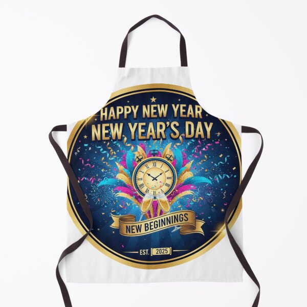 Item preview, Happy New Year Day - New Year, New Me Resolution & Celebration Design designed and sold by Wear Sculpt.