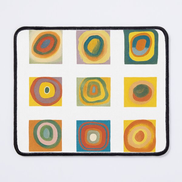Item preview, Wassily Kandinsky – Squares with Concentric Circles 1913 designed and sold by HAAR00.