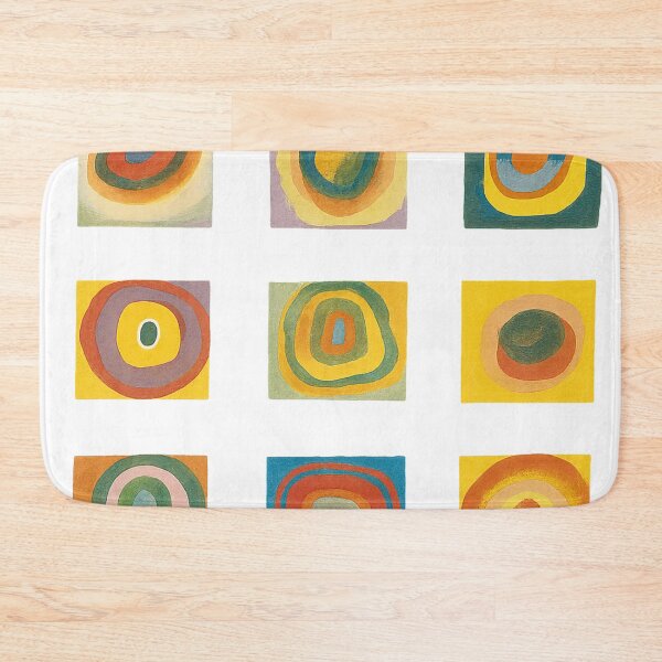 Item preview, Wassily Kandinsky – Squares with Concentric Circles 1913 designed and sold by HAAR00.