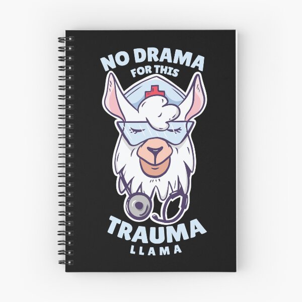 Item preview, No Drama Trauma Llama Funny Nurse designed and sold by JRRTs.