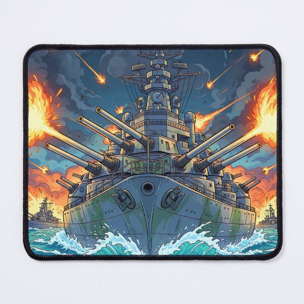 Item preview, Warship Cartoon designed and sold by JrSkDesign ✅ .