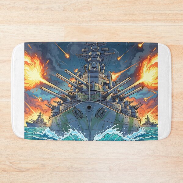 Item preview, Warship Cartoon designed and sold by JrSkDesign ✅ .