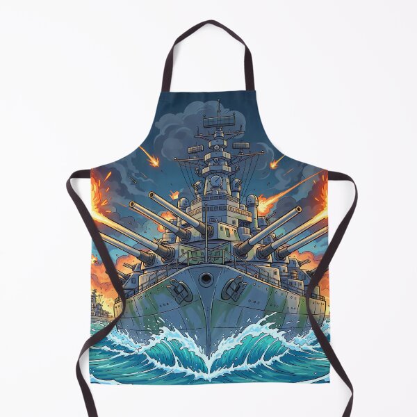 Item preview, Warship Cartoon designed and sold by JrSkDesign ✅ .