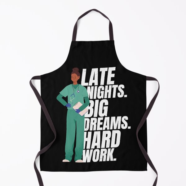 Item preview, Nurse Late Nights Big Dreams Hard Work Funny Nurse designed and sold by JRRTs.
