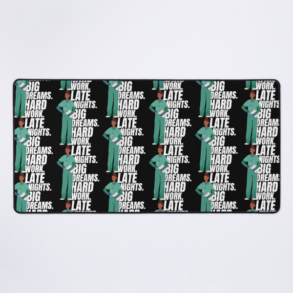 Item preview, Nurse Late Nights Big Dreams Hard Work Funny Nurse designed and sold by JRRTs.