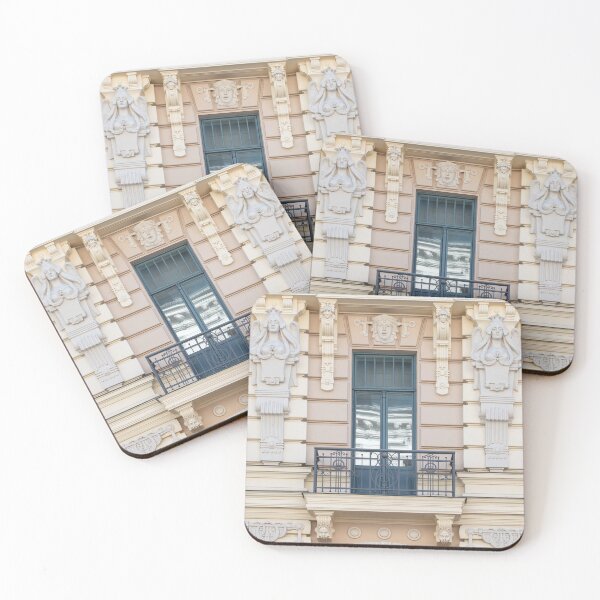 Item preview, A beautiful building in the Art Nouveau style. designed and sold by DanRaizPhoto.