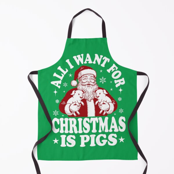 Item preview, All I Want for Christmas is Pigs designed and sold by Mariano Topno.