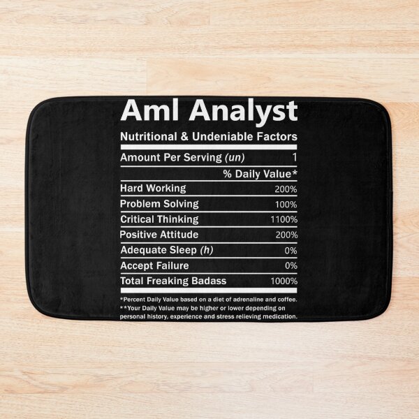 Item preview, Aml Analyst designed and sold by felstore690.