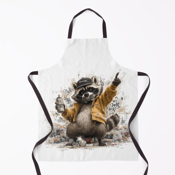 Item preview, Trash Life Raccoon | Graffiti Street Art Trash Panda | FlomiLoot designed and sold by FlomiLoot.