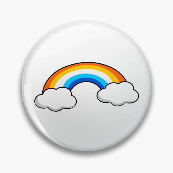 Item preview, Proud Rainbow in the Clouds Aromantic Asexual designed and sold by HarveyHandcraftsandDesigns.