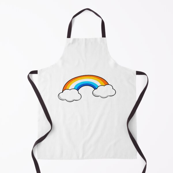 Item preview, Proud Rainbow in the Clouds Aromantic Asexual designed and sold by HarveyHandcraftsandDesigns.