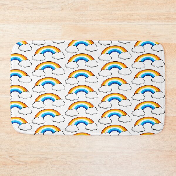 Item preview, Proud Rainbow in the Clouds Aromantic Asexual designed and sold by HarveyHandcraftsandDesigns.