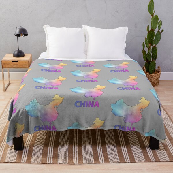 Item preview, China Gradient Map – Pastel Glow Edition designed and sold by mashmosh.