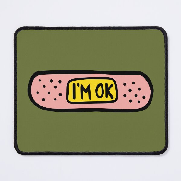 Item preview, estoy bien, gracioso, ok, emo, gato, yeso designed and sold by Captain Banjo.
