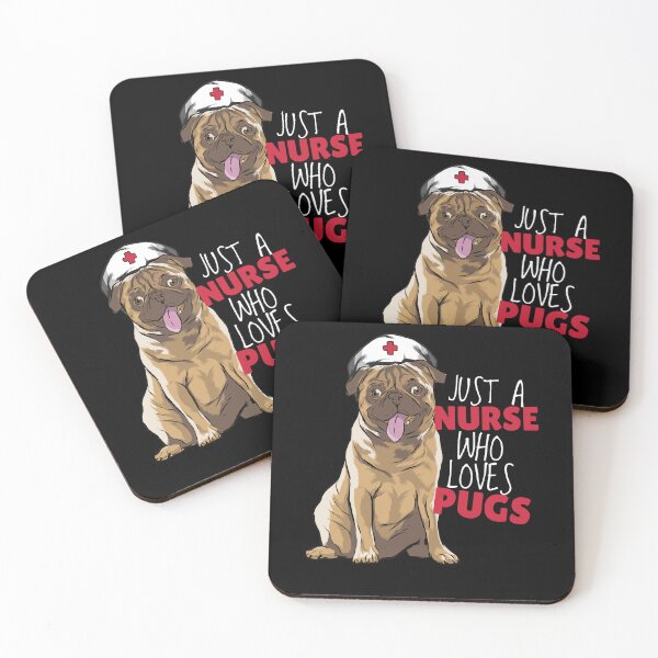 Item preview, Cute Nurse Pug Lover Funny Dog Design designed and sold by JRRTs.