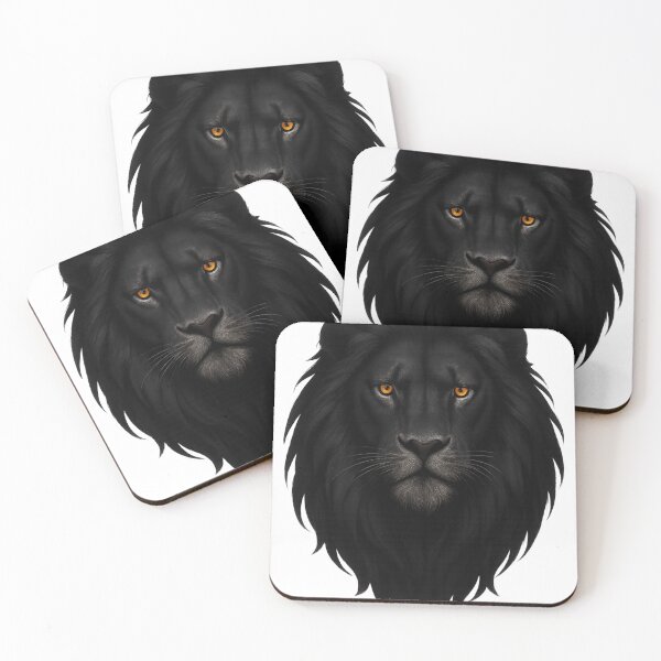 Item preview, Lion black designed and sold by RHINOHANDICRAFT.
