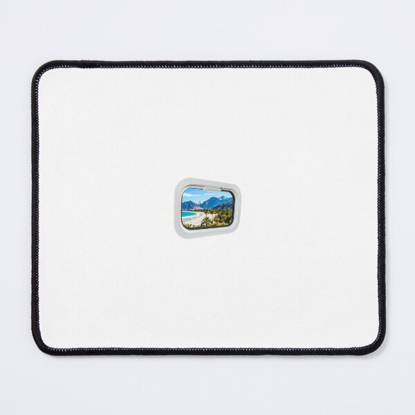 Item preview, A van window showing changing scenery (mountains, beach, desert) designed and sold by STICKERS FOR SALE NOW.