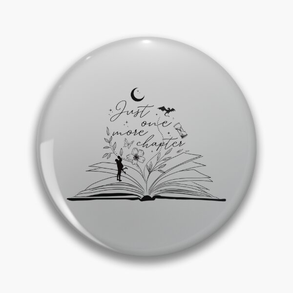 Item preview, Just One More Chapter designed and sold by sashabookishart.