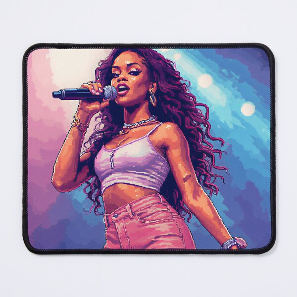 Item preview, Rihanna – Electrifying 16-Bit Pixel Art Stage Performance designed and sold by CoastalMindset.