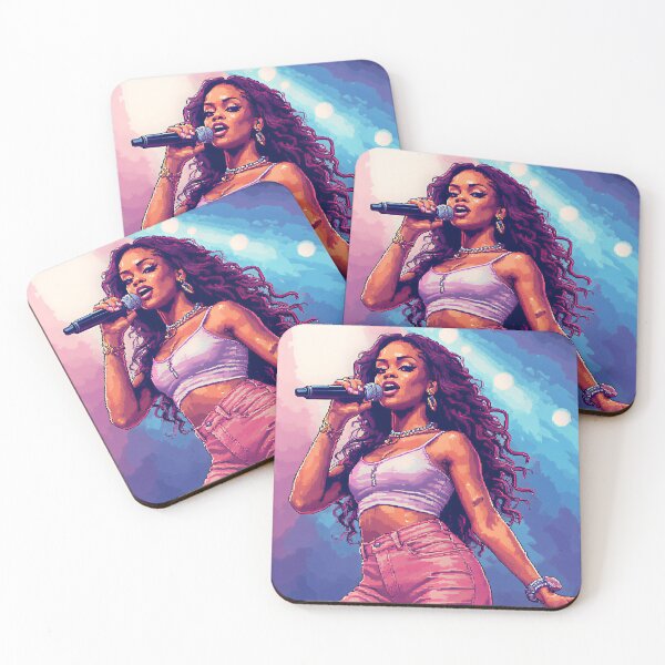 Item preview, Rihanna – Electrifying 16-Bit Pixel Art Stage Performance designed and sold by CoastalMindset.