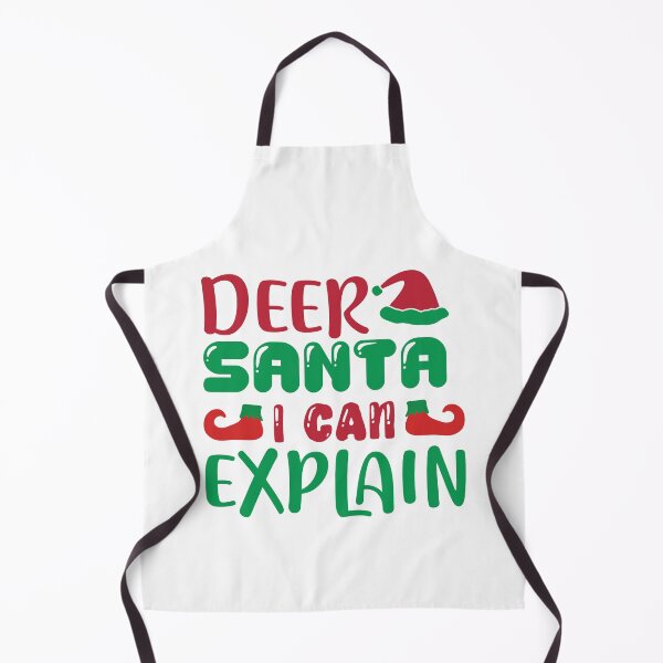 Item preview, Deer Santa I Can Explain - Funny Reindeer Christmas Pun Slogan designed and sold by FuzionRaptor.