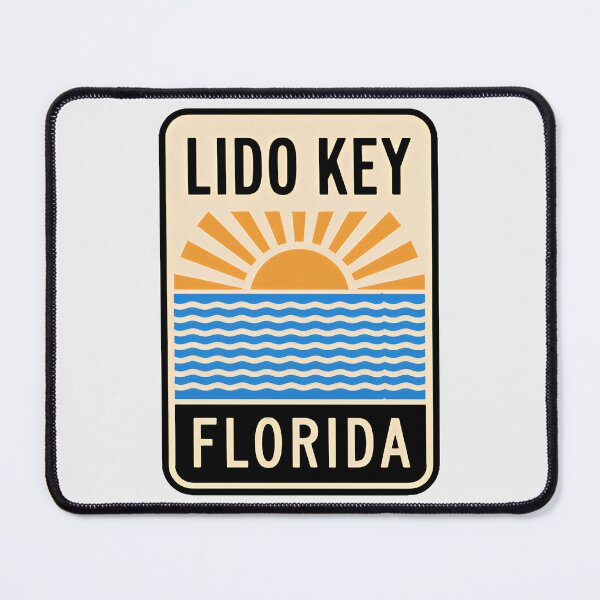 Item preview, Lido Key Florida - Beach Sign designed and sold by TheOldMittenIllustrated.