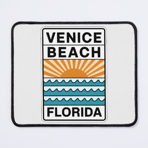 Item preview, Venice Beach Florida - Sign designed and sold by TheOldMittenIllustrated.