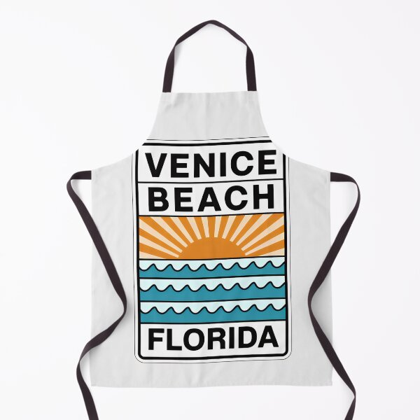 Item preview, Venice Beach Florida - Sign designed and sold by TheOldMittenIllustrated.