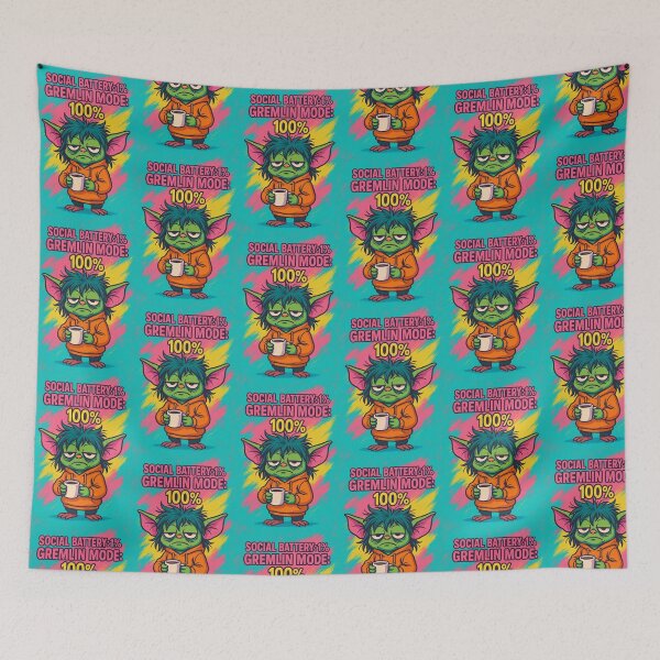 Item preview, Social Battery 1% Gremlin Mode 100% designed and sold by Annaart08.