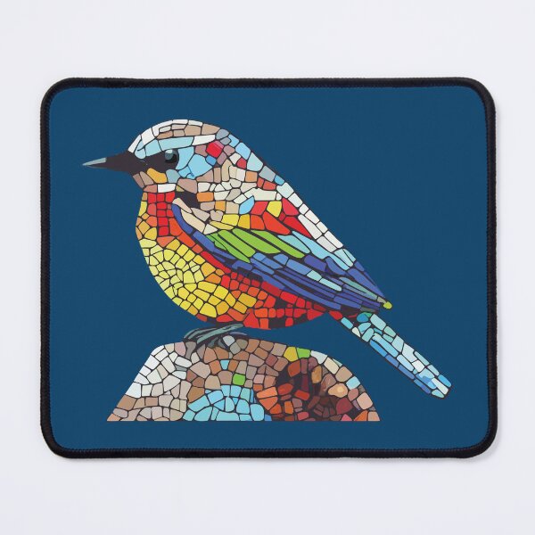 Item preview, birdie mosaic designed and sold by designmari.