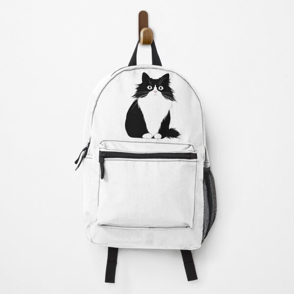 Item preview, Fluffy Tuxedo Cat,Easy Cat Drawing designed and sold by xiao xuans.