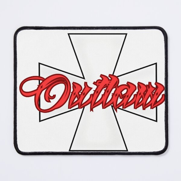 Item preview, Outlaw Iron Cross 1% Rocker Logo West Coast Chopper Style designed and sold by Legacy Apparel Co..