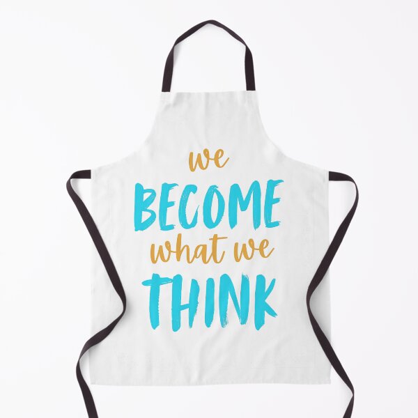 Item preview, We Become What We Think - Motivational designed and sold by DraftNDreamShop.