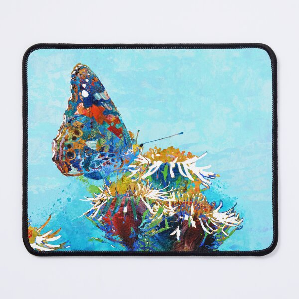 Item preview, Colorful Garden Butterfly Art designed and sold by Sharon Cummings Art.