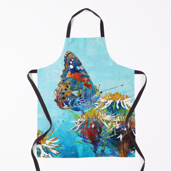 Item preview, Colorful Garden Butterfly Art designed and sold by Sharon Cummings Art.