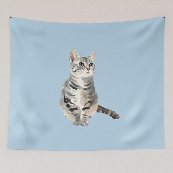 Item preview, Grey Tabby Kitty designed and sold by xiao xuans.