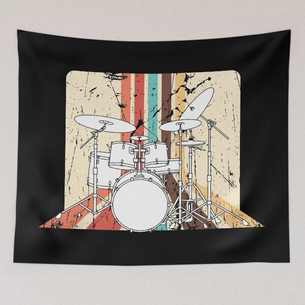 Item preview, drum kit, music, drums. drummer, drumming,  designed and sold by Captain Banjo.