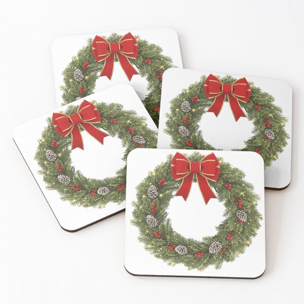 Item preview, Christmas 2025 wreath with bow designed and sold by Andersong.