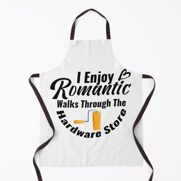 Item preview, Funny Painter Slogan: "Romantic Walks Through The Hardware Store" Quote | Best Gift for Decorator Dad, Paint Contractor & Artist designed and sold by karibov.
