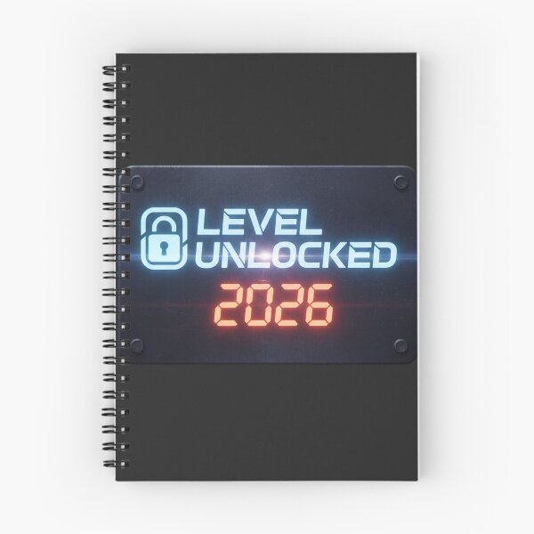 Item preview, Level Unlocked 2026 - Gaming Achievement designed and sold by VibeNationArt.