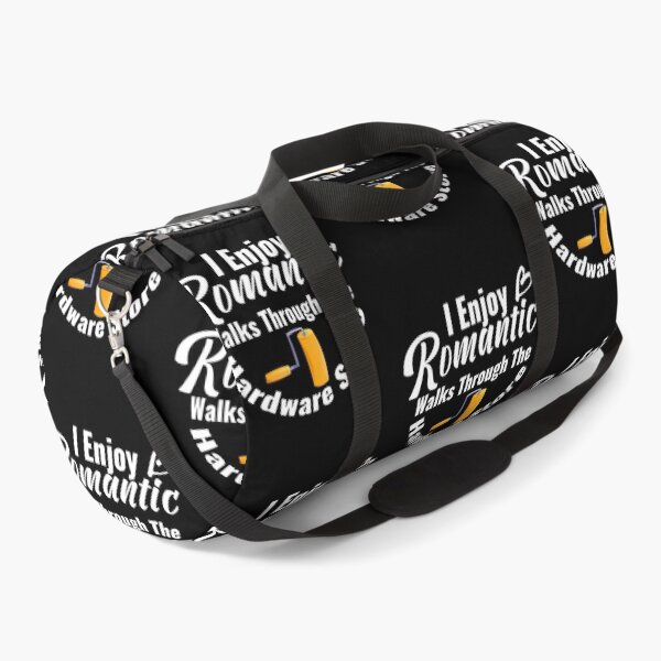 Item preview, Funny Hardware Store Quote – "I Enjoy Romantic Walks Through the Hardware Store" – Handyman & Painter Gift designed and sold by karibov.