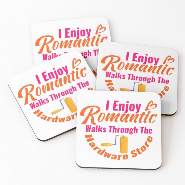 Item preview, I Enjoy Romantic Walks Through the Hardware Store – Funny Handyman & Hardware Worker Gift designed and sold by karibov.