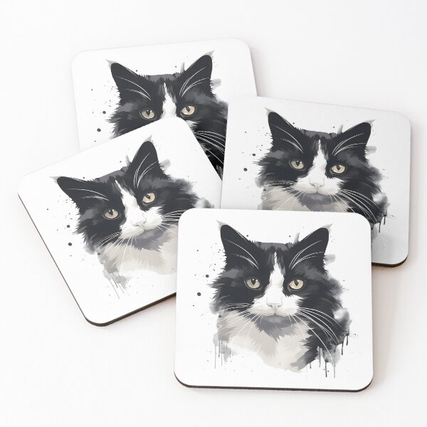 Item preview, Tuxedo Cat Art designed and sold by xiao xuans.