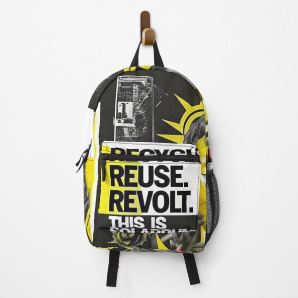 Item preview, Solarpunk Poster Revolt designed and sold by Raw-Ink.