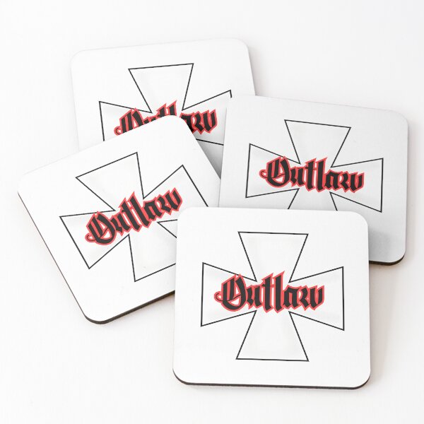 Item preview, Outlaw Iron Cross 1% Rocker Logo West Coast Chopper Style designed and sold by Legacy Apparel Co..