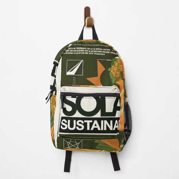 Item preview, Solarpunk Poster Sustainability designed and sold by Raw-Ink.